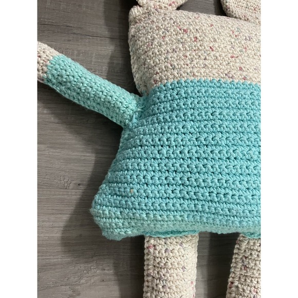 Handmade Crochet Ragdoll Spring Bunny Rabbit - Picture 8 of 10